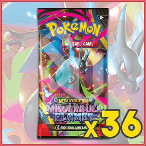 Phantasmal flames home made booster box in acrylic (36 packs)