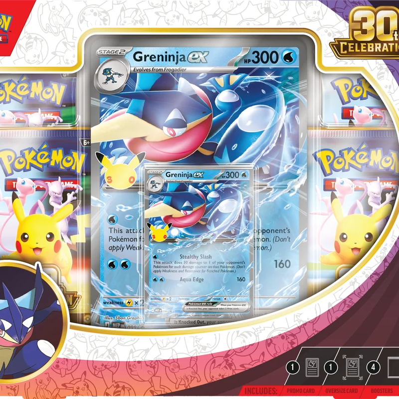 Pokemon greninja ex box 30th celebration (pre order)