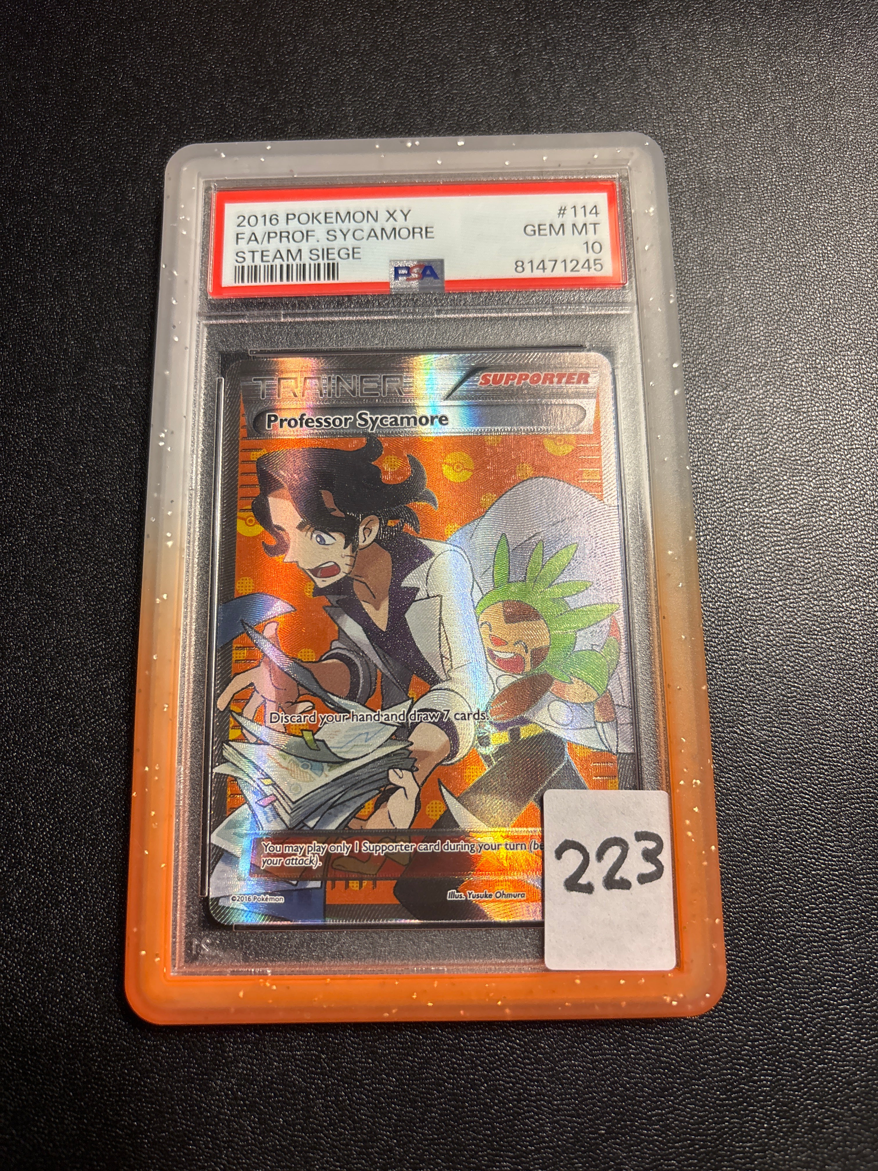 Professor sycamore #114 psa 10