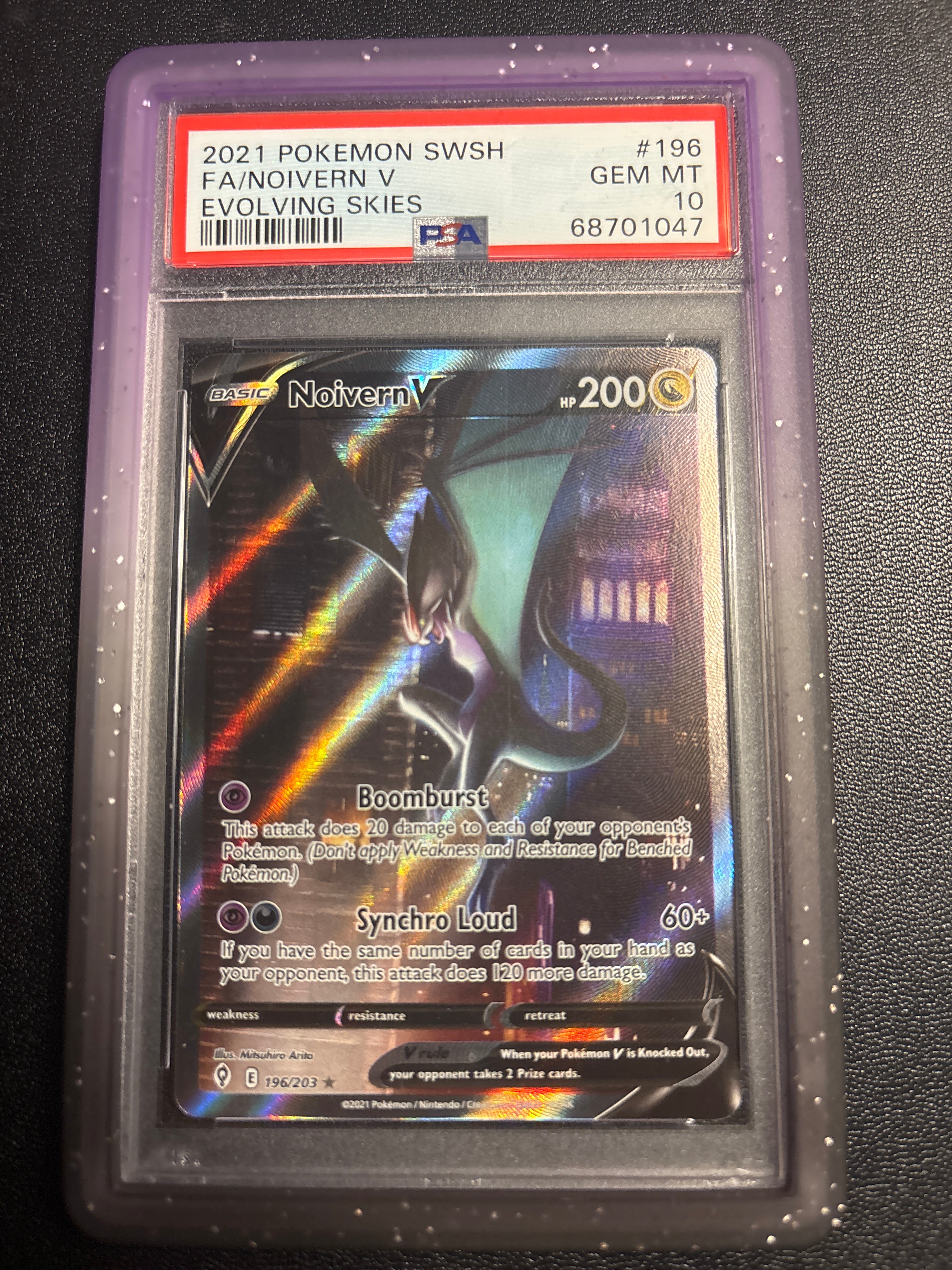 Noivern v #196 psa 10