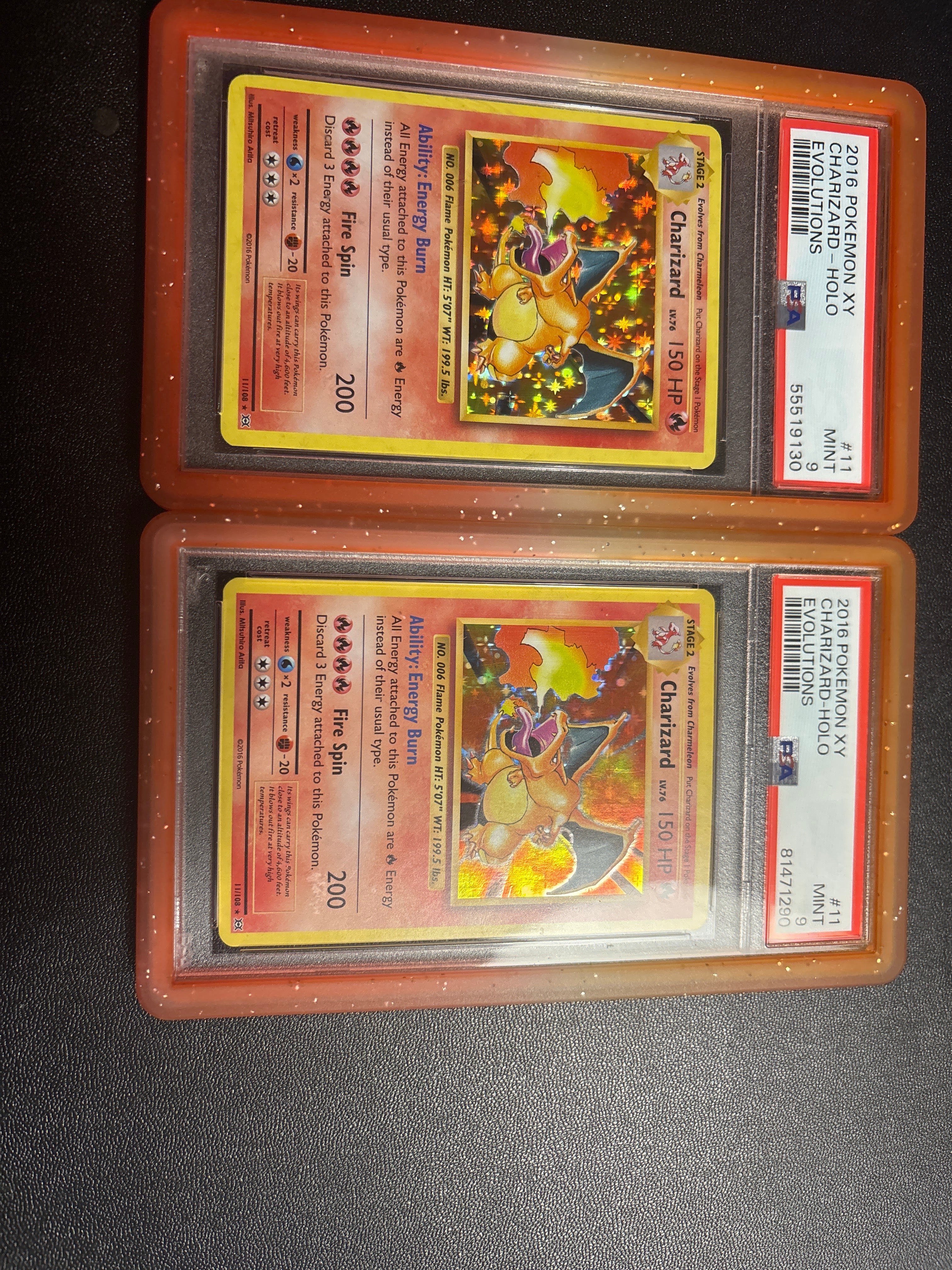 Charizard #11 holo psa 9