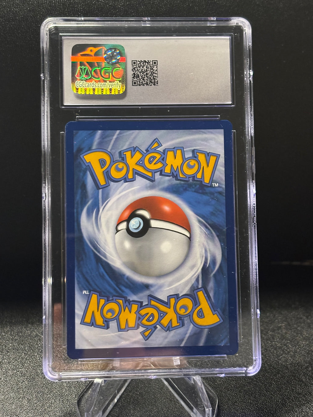 Pikachu with grey felt hat #085 cgc 10