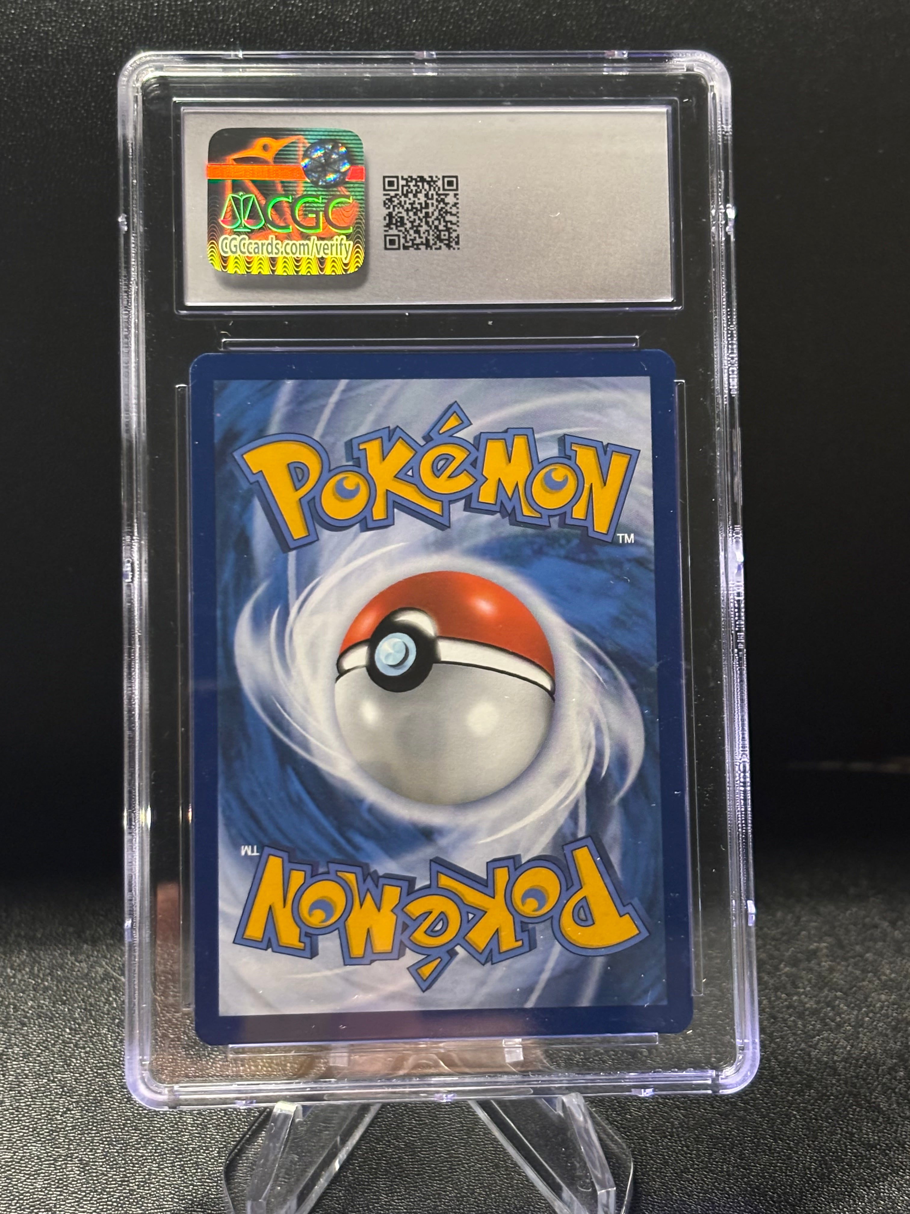 Pikachu with grey felt hat #085 cgc 10