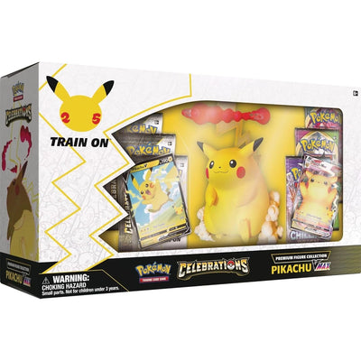 Celebrations pikachu vmax premium figure collection box