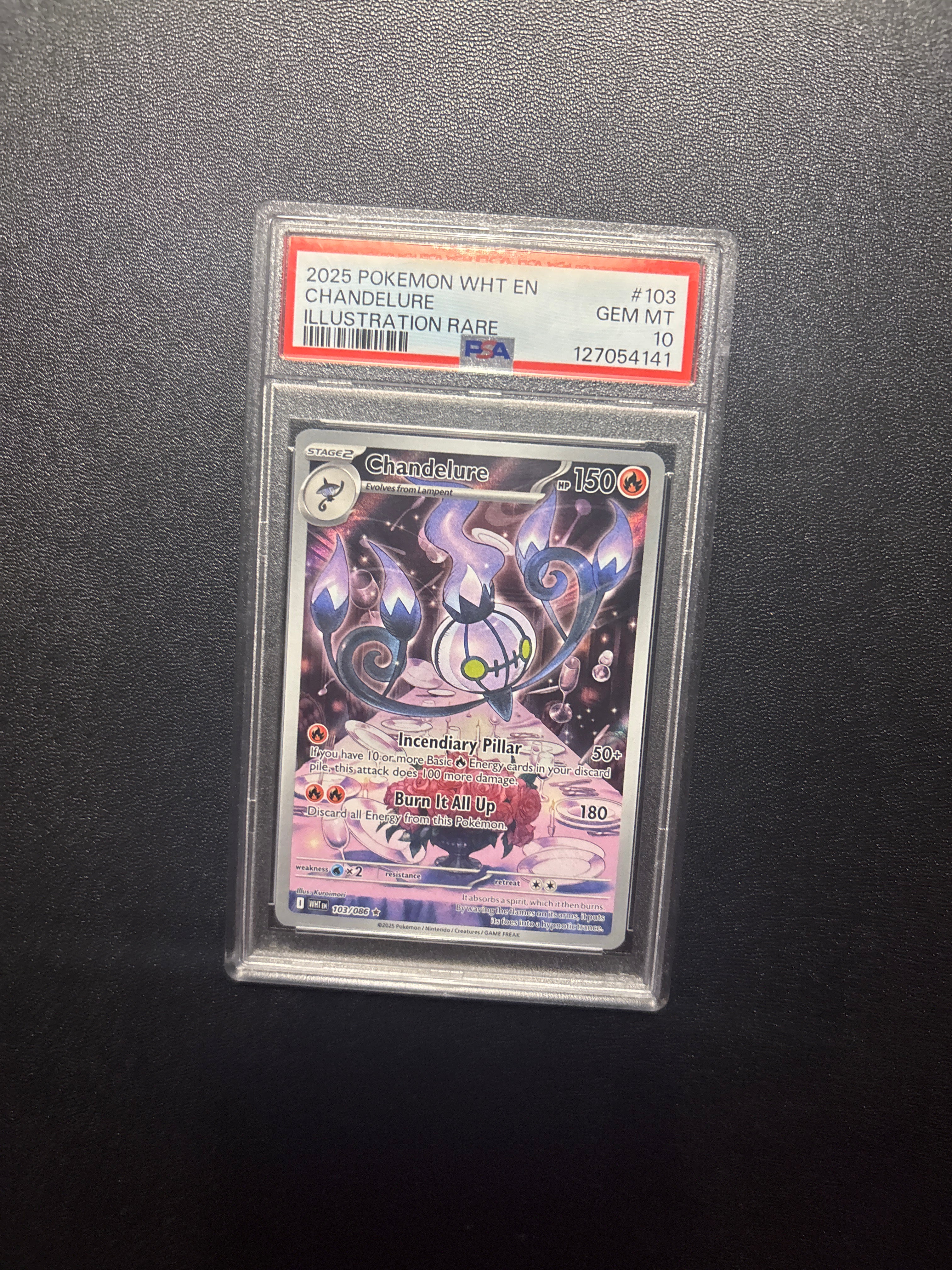 Chandelure #103 PSA 10