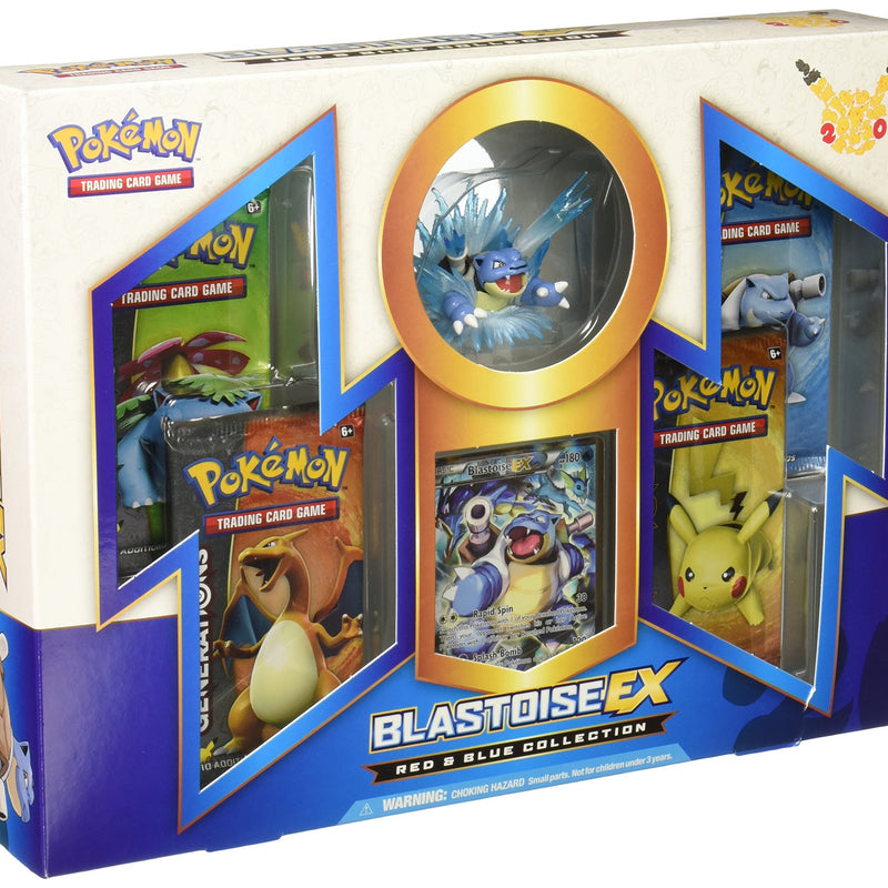 Blastoise ex red & blue collection box