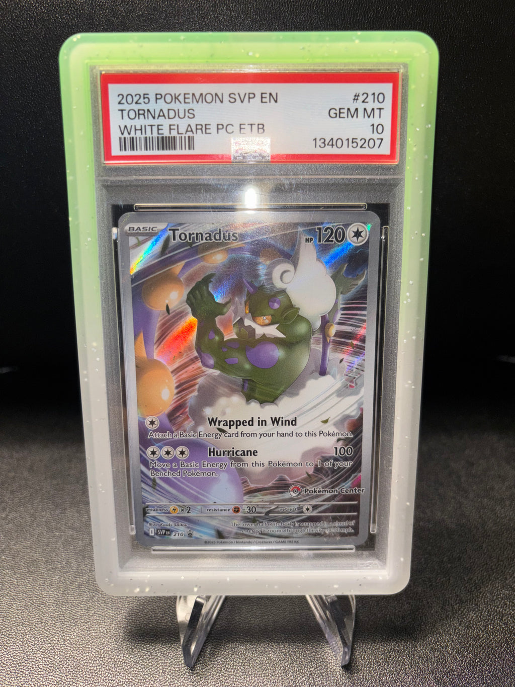 Tornadus Pokemon Center #210 PSA 10