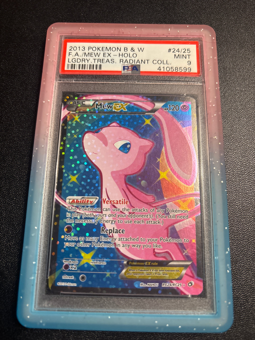 Mew ex #rc24 psa 9