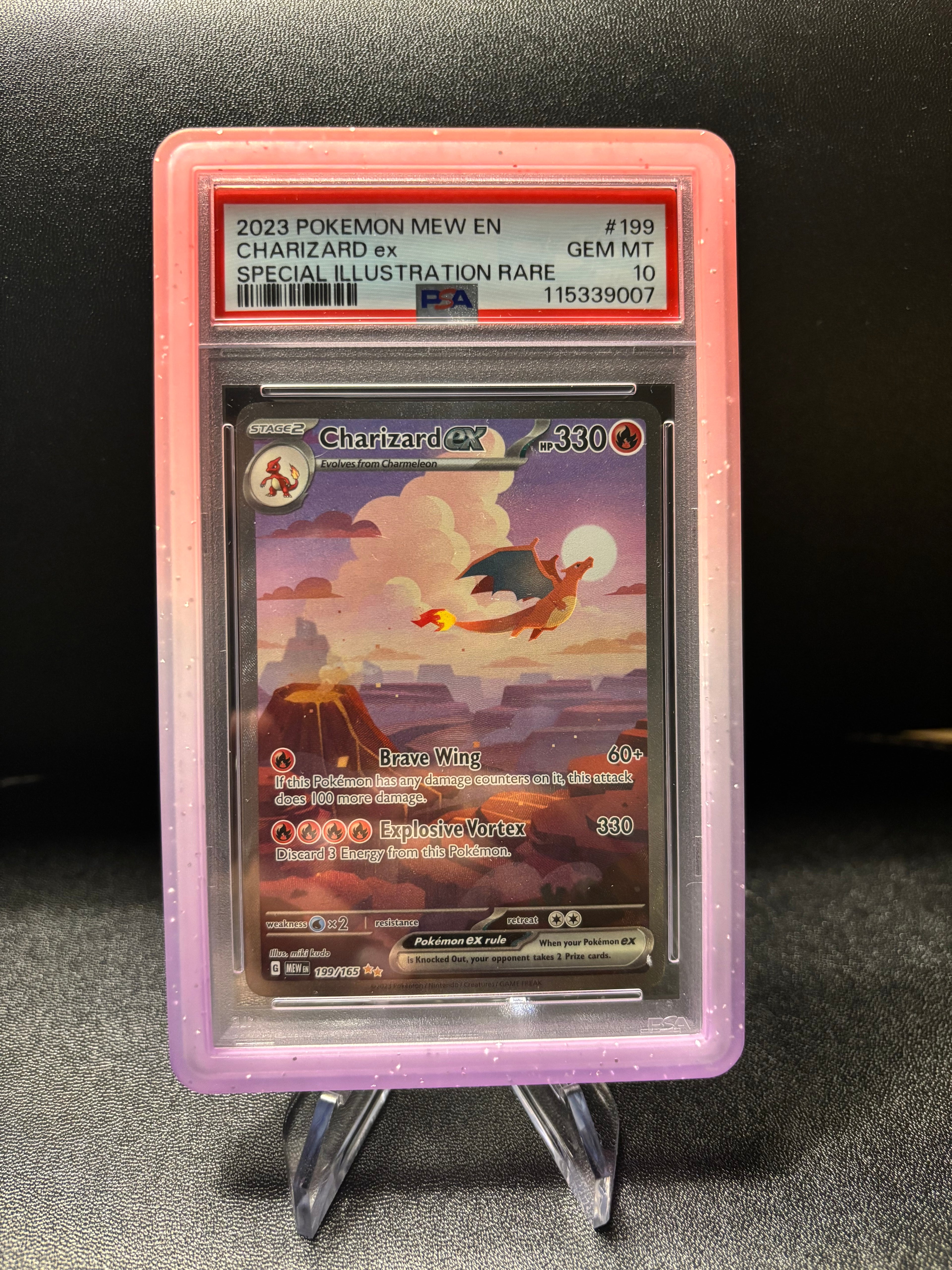 Charizard ex #199 psa 10