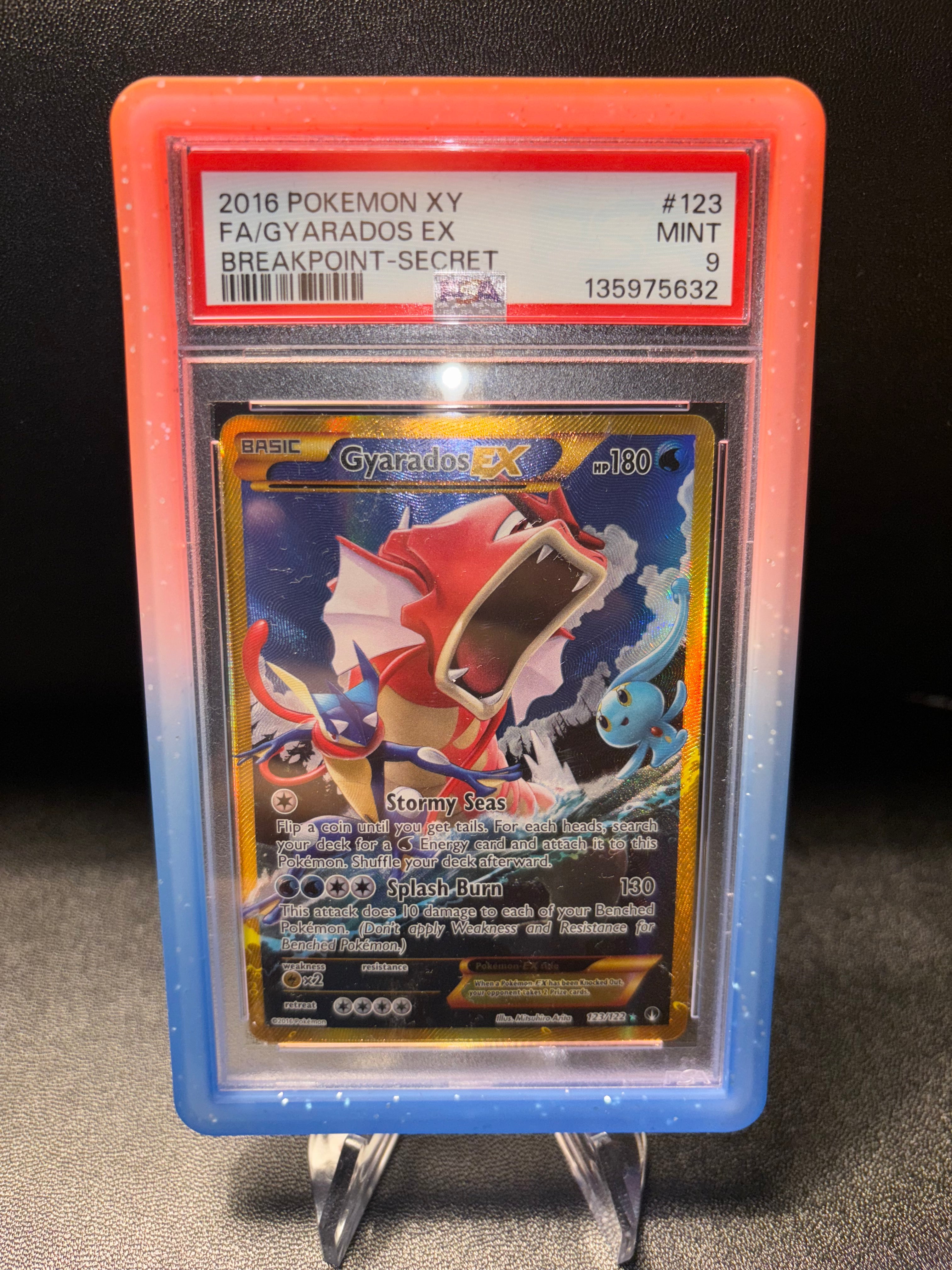 Gyarados ex #123 PSA 9