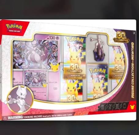 Pokemon 30th celebration mewtwo figure collection (pre order)