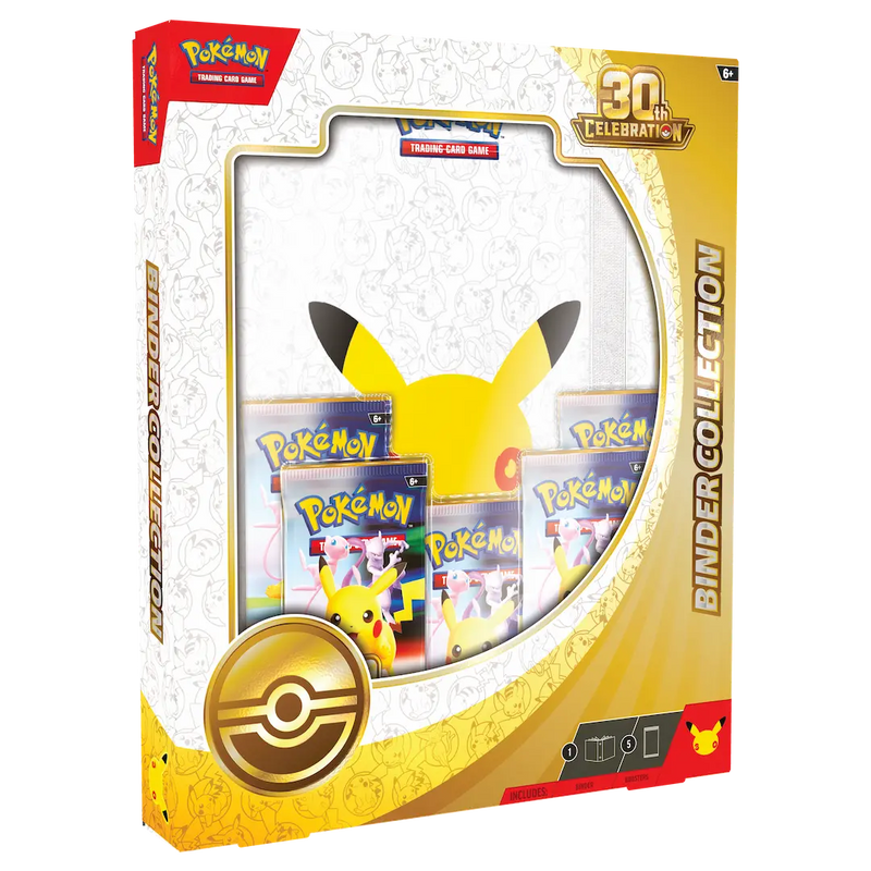 Pokemon 30th anniversary celebration binder collection (pre order)